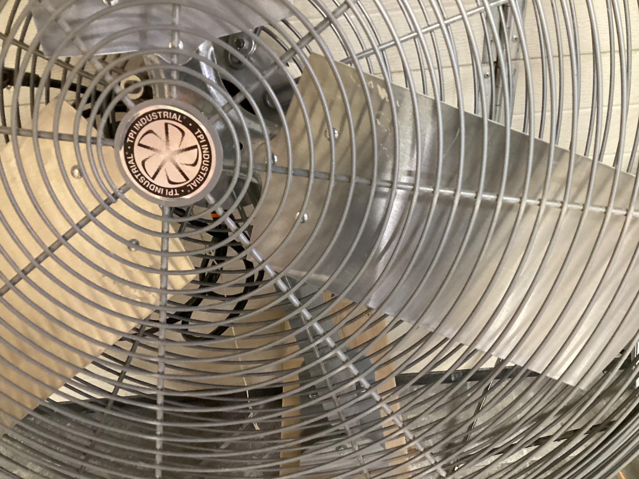 2 - 30" Fans, 1 TPI Corporation, 1 Strongway, 120 Volt