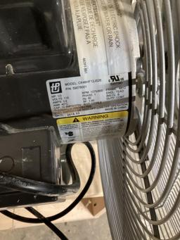 2 - 30" Fans, 1 TPI Corporation, 1 Strongway, 120 Volt