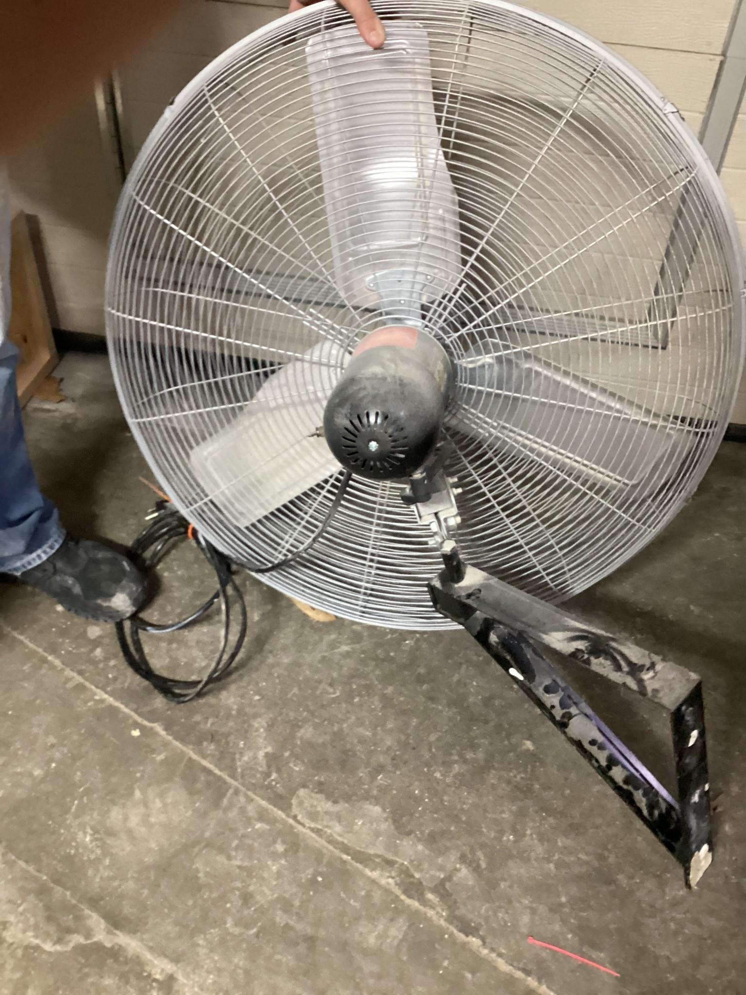 2 - 30" Fans, 1 TPI Corporation, 1 Strongway, 120 Volt