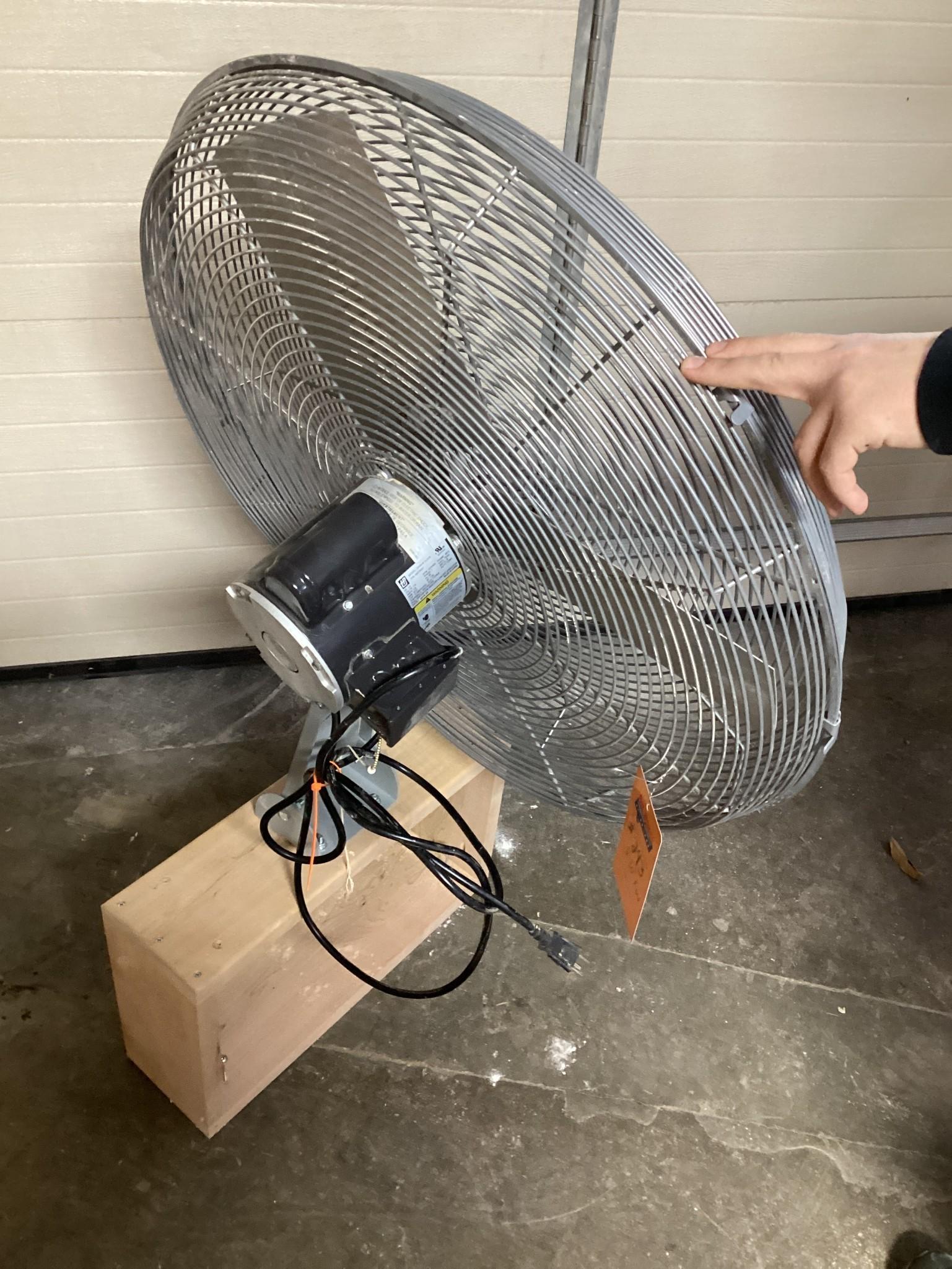 2 - 30" Fans, 1 TPI Corporation, 1 Strongway, 120 Volt