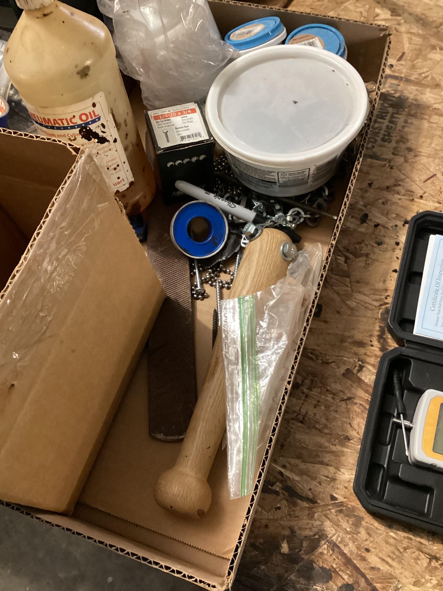 2 Boxes Finish Shop Supplies