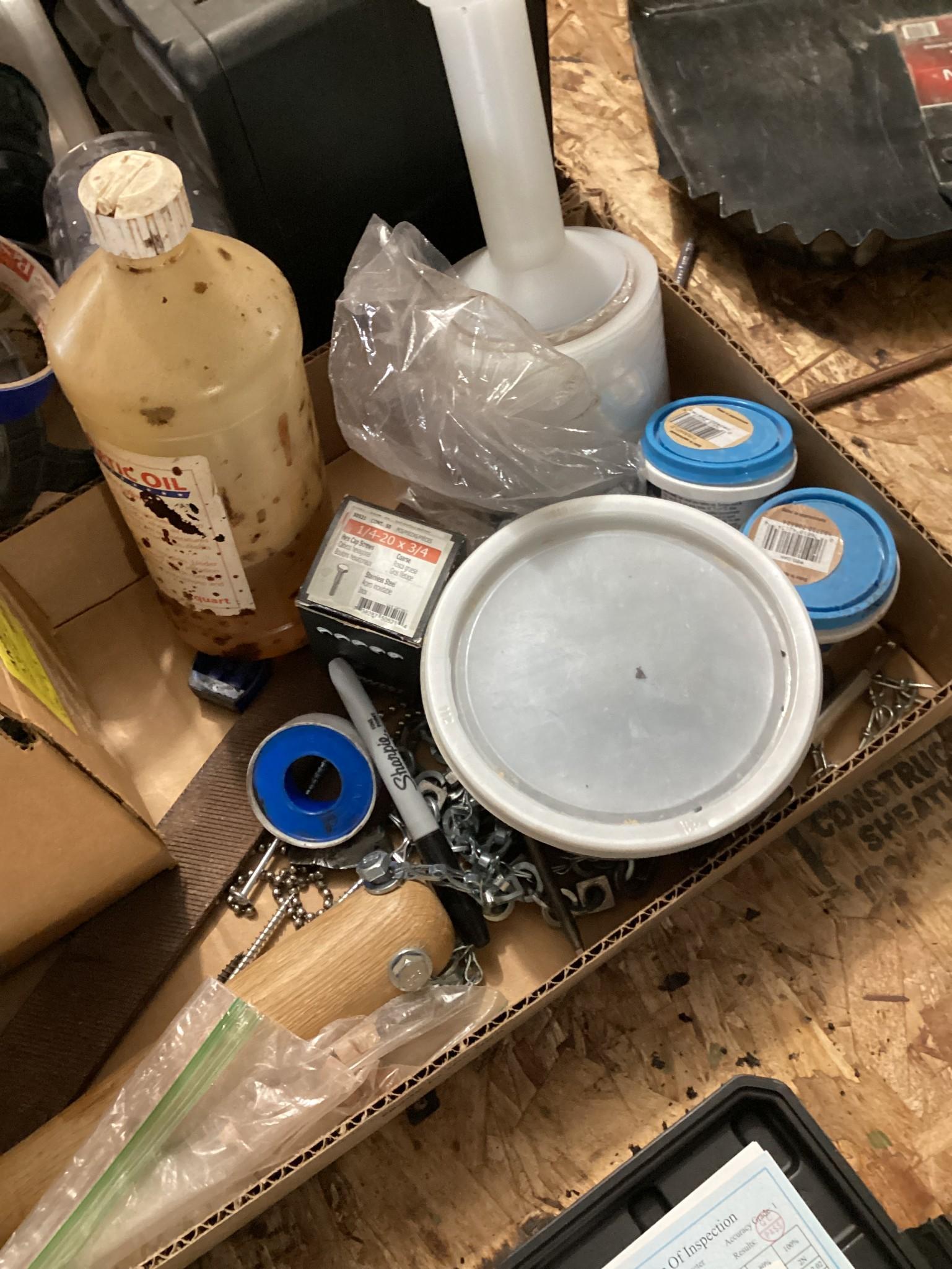 2 Boxes Finish Shop Supplies