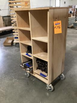 Cart with Drawer Slide Covers