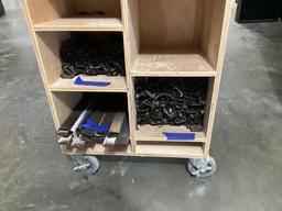 Cart with Drawer Slide Covers