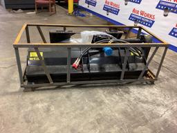 New Unused Mower King Model SSEFGC175 Hydraulic Flail Mower Skid Loader Attachment