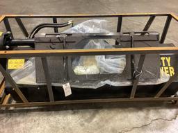 New Unused Mower King Model SSEFGC175 Hydraulic Flail Mower Skid Loader Attachment
