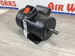 New Unused 3 Hp 230 Volt 1 Phase Electric Motor, 3450 Rpm