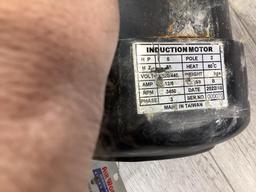 5 Hp 220/440 Volt 3 Phase Induction Electric Motor, 3450 rpm