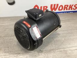 5 Hp 230 Volt 3 Phase Induction Electric Motor3450 rpm