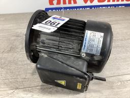 1 Hp 110/220 Volt 1 Phase Electric Motor, 3440 rpm