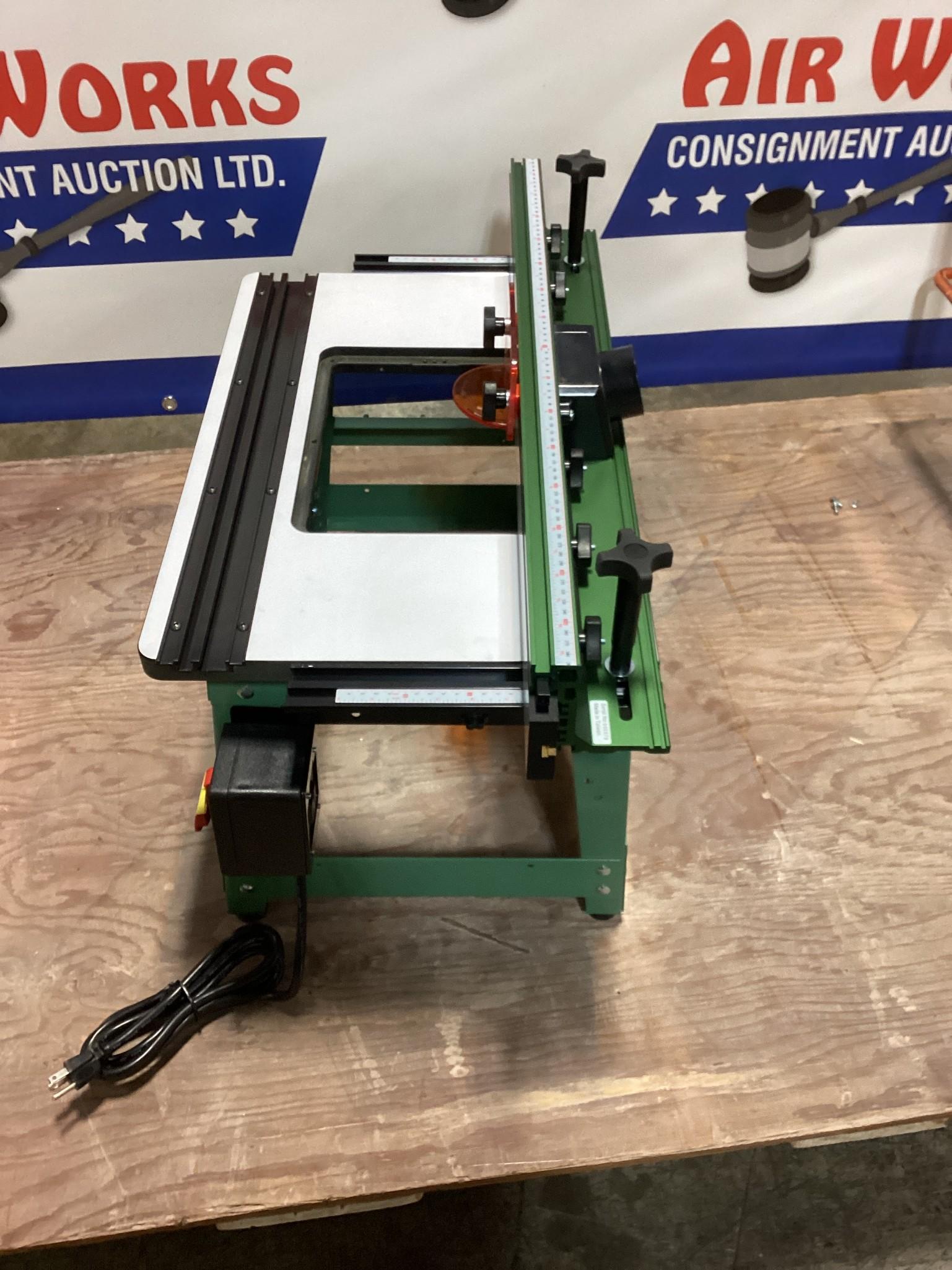 New Unused Excalibur Benchtop Router Table