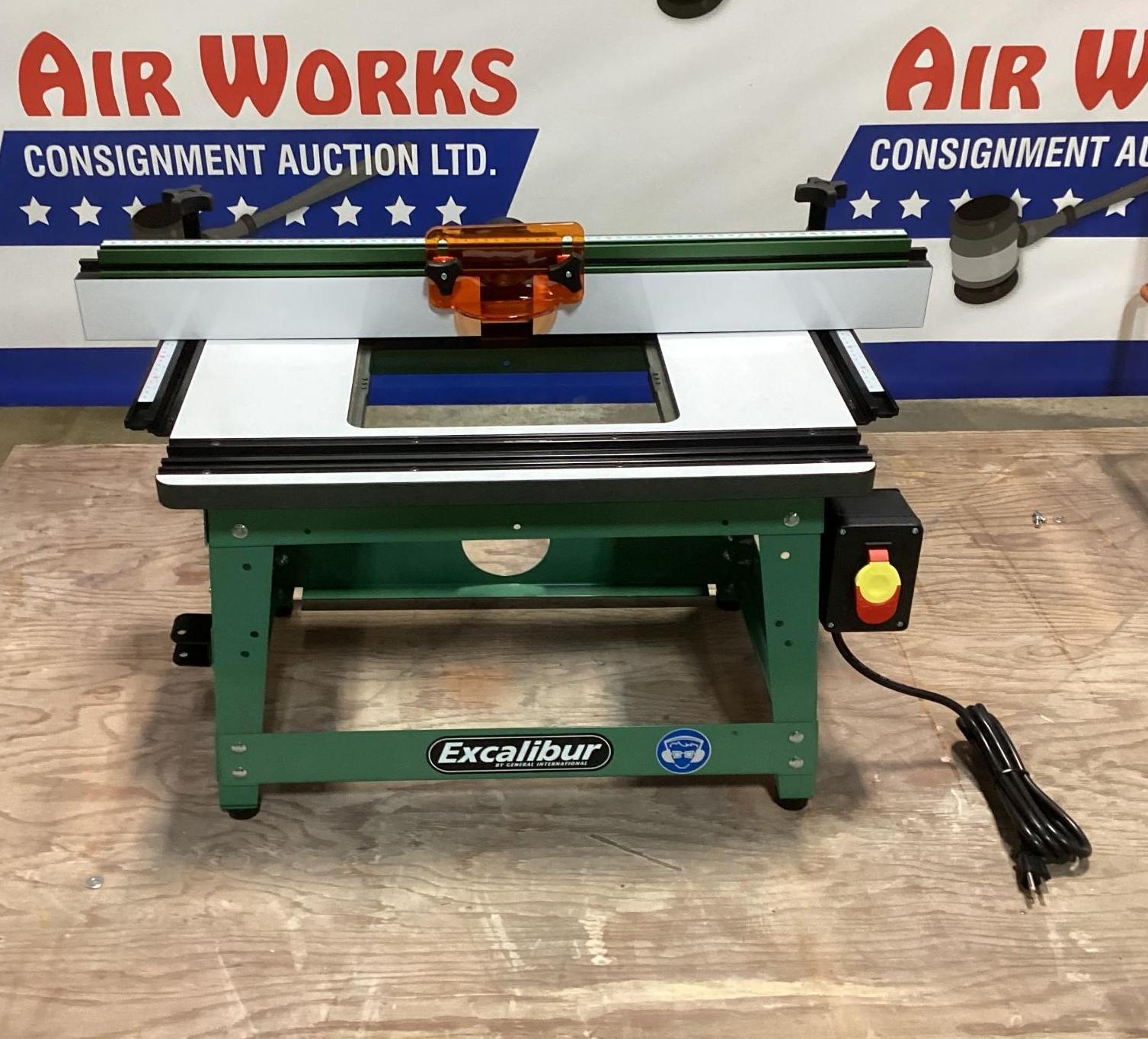 New Unused Excalibur Benchtop Router Table