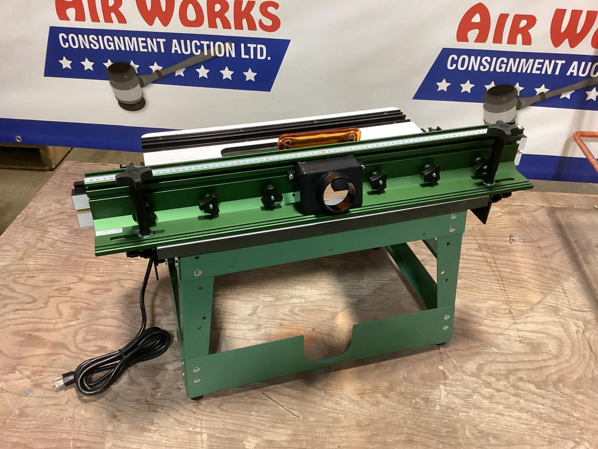 New Unused Excalibur Benchtop Router Table