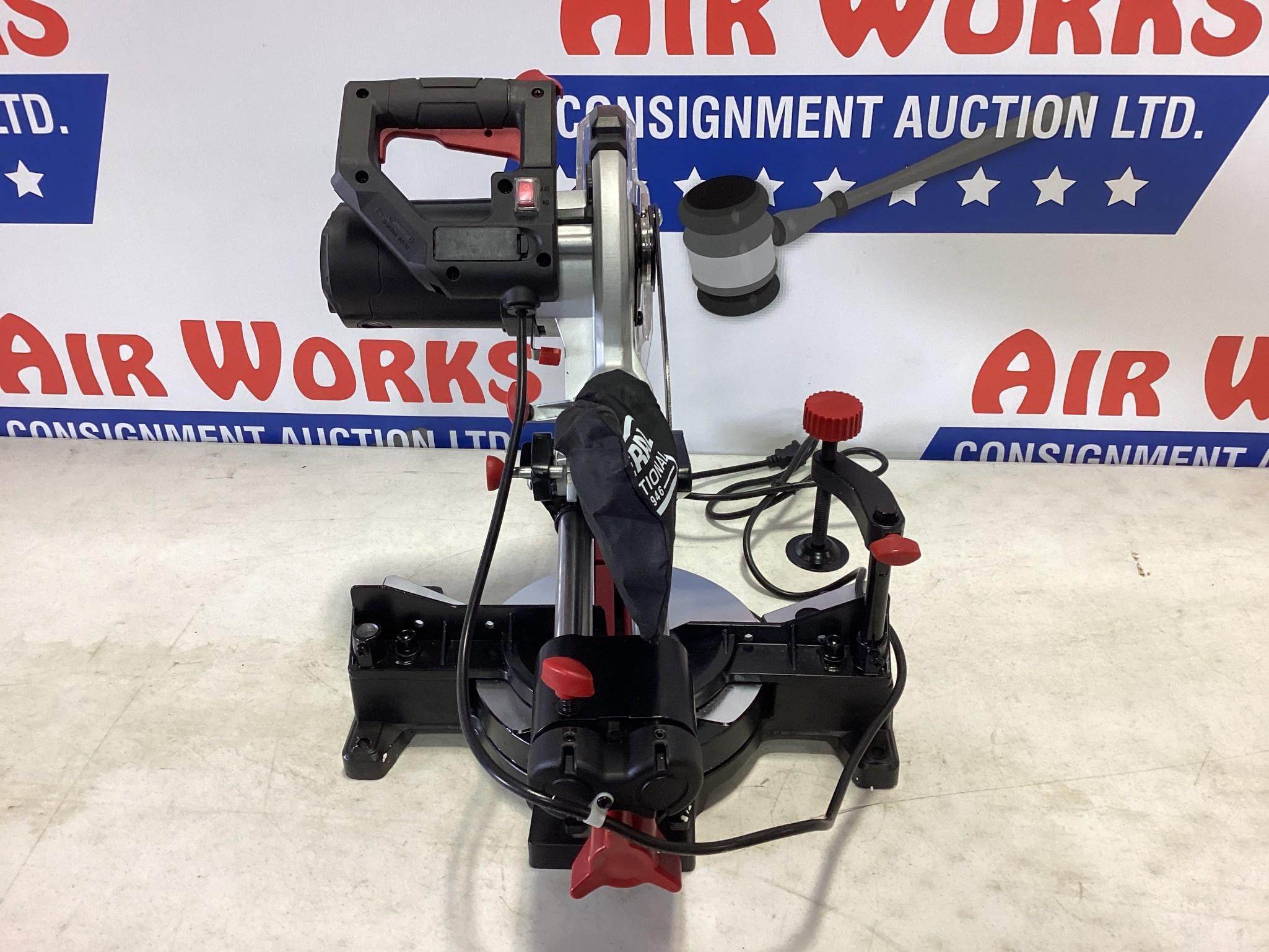 New Unused General Model MS3002- 7 1/4" Sliding Compound Miter Saw