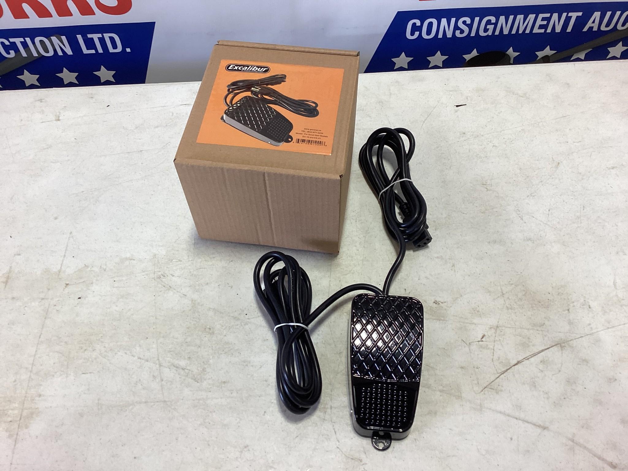 4 New Unused General Foot Control for Scroll Saw