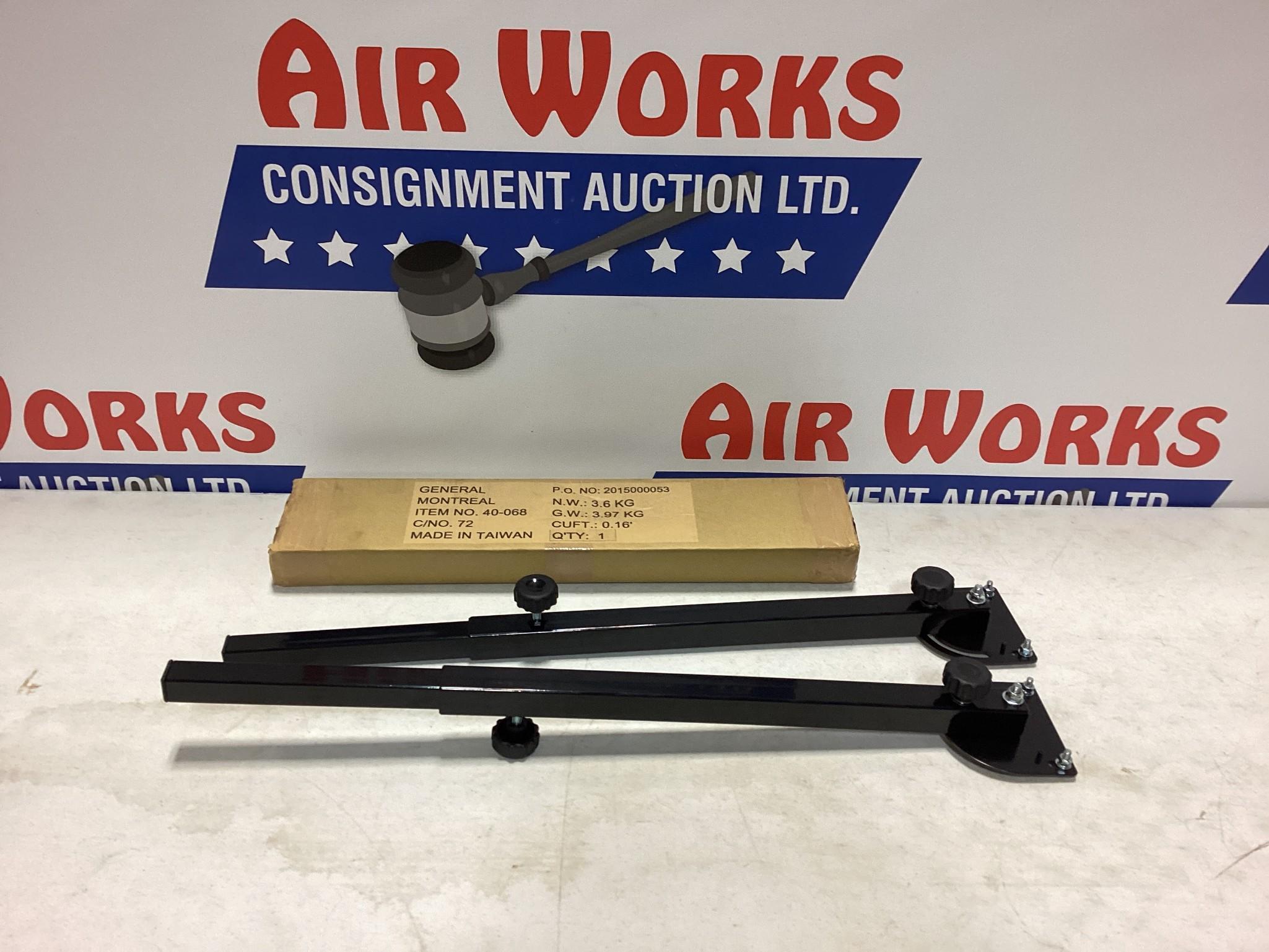 New Unused General Model 40-068 Adjustable Support Leg, 4 Sets of 2 Legs