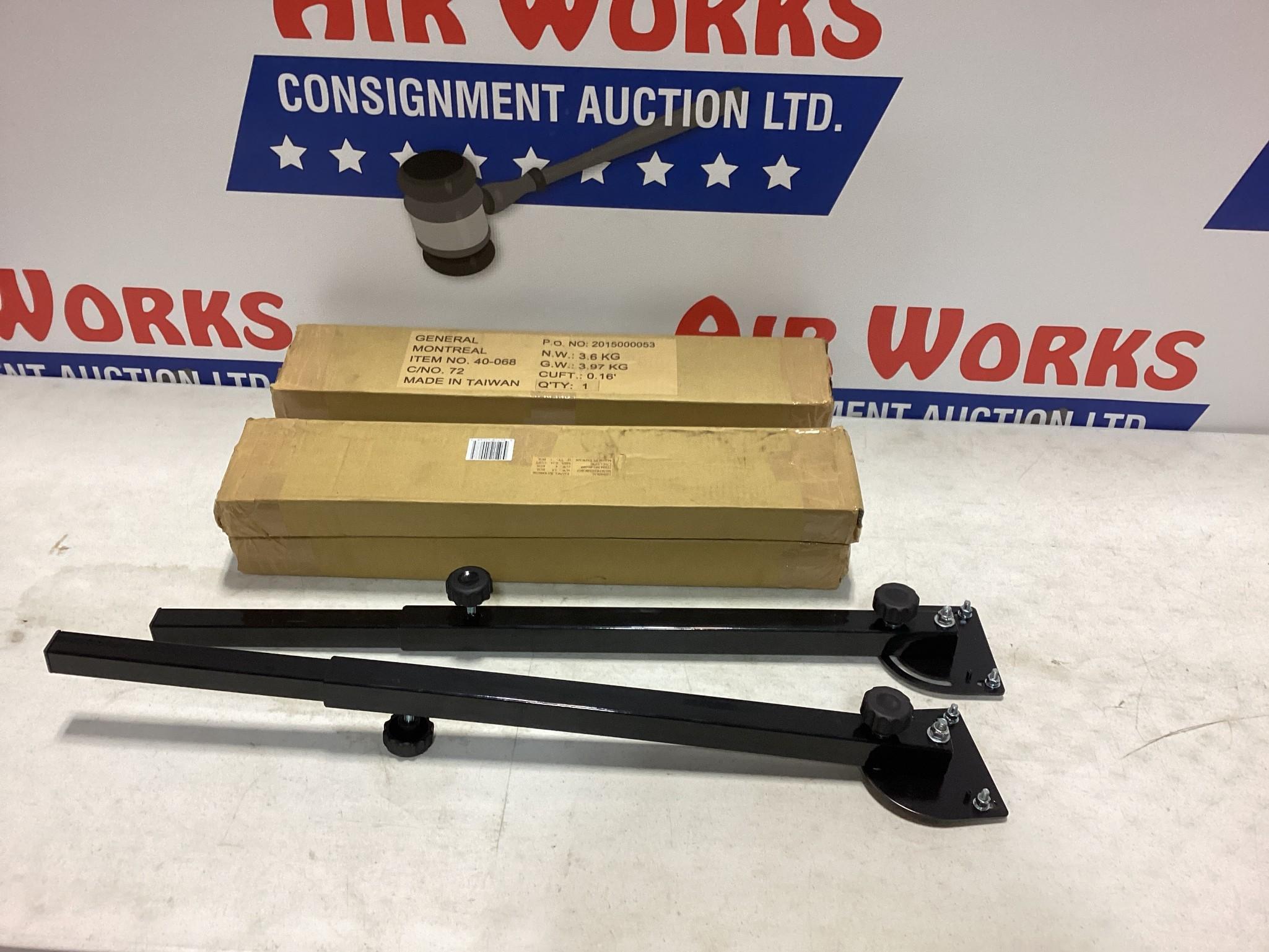 New Unused General Model 40-068 Adjustable Support Leg, 4 Sets of 2 Legs