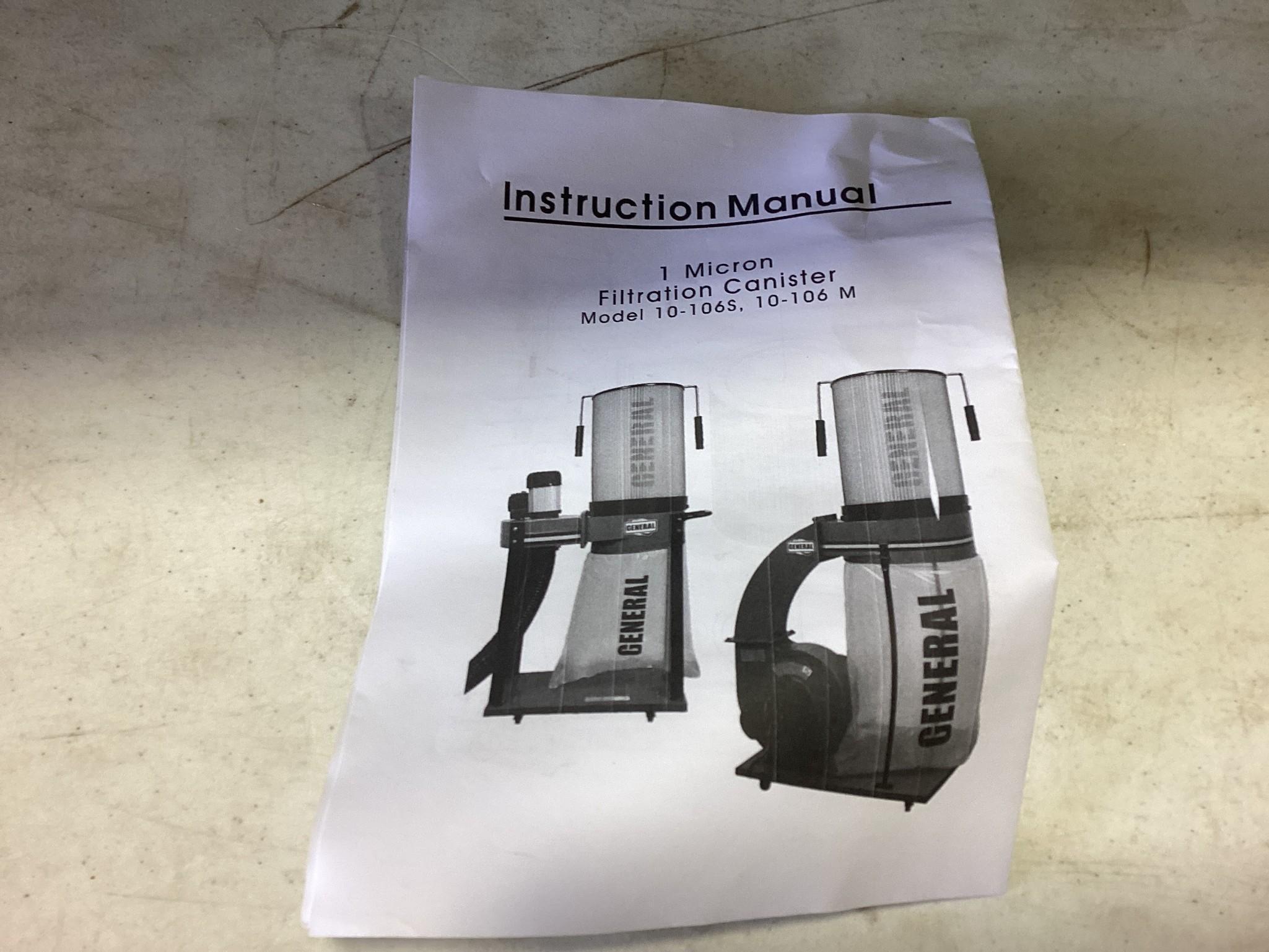 New Unused Model 10-106M Canister Filter