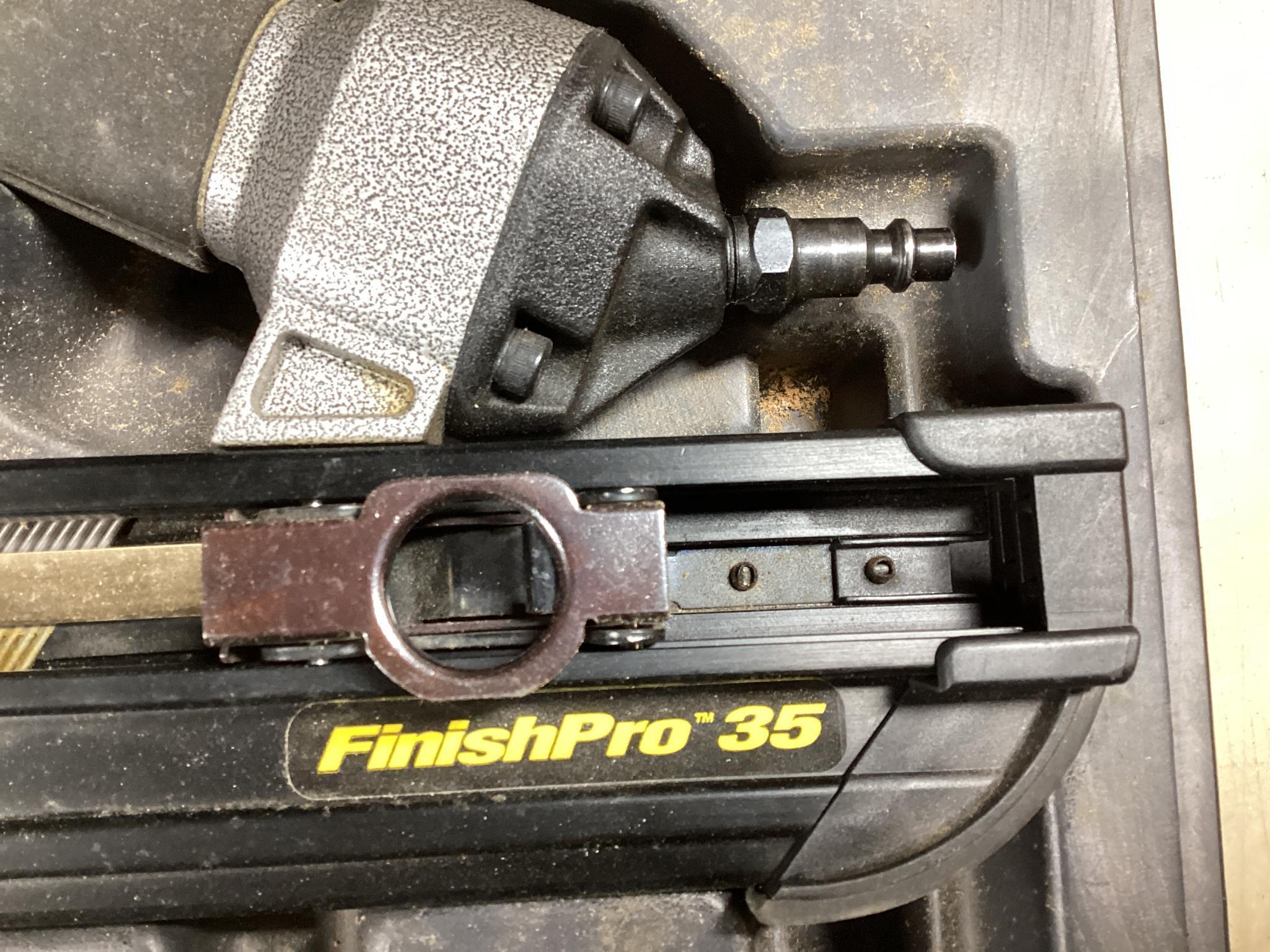Freud 4" Biscuit Joiner Model JS100, 115 Volt, / Senco Finish Pro 35 - 15 Gauge Brad Nailer
