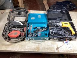 Box Lot Of Power Tools