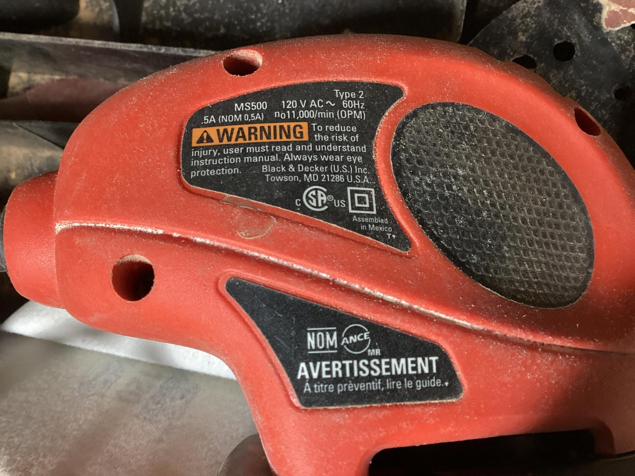 Box Lot Of Power Tools