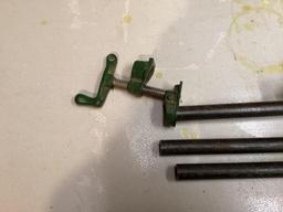 3 - Pipe Clamps, 2 - 40" / 1 - 30"