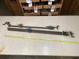 3 - Pipe Clamps, 2 - 40" / 1 - 30"