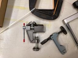 Box Lot of Clamps