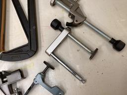 Box Lot of Clamps