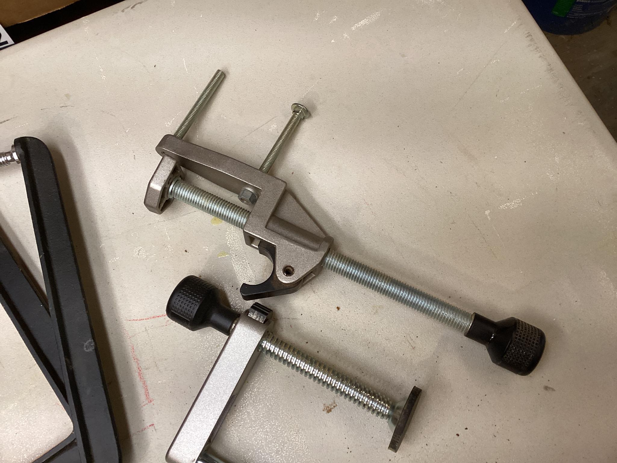 Box Lot of Clamps