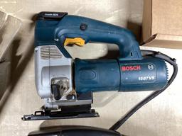 Box Lot of Electric Tools