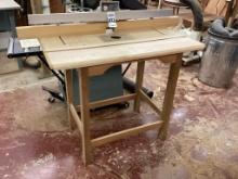 Shop built Router Table With 2 Fences