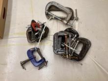 Box Lot of C - Clamps