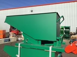 (Inv.184) New Unused EINGP Model TG50 Self Dumping Hopper, 0.5 Cubic Yard