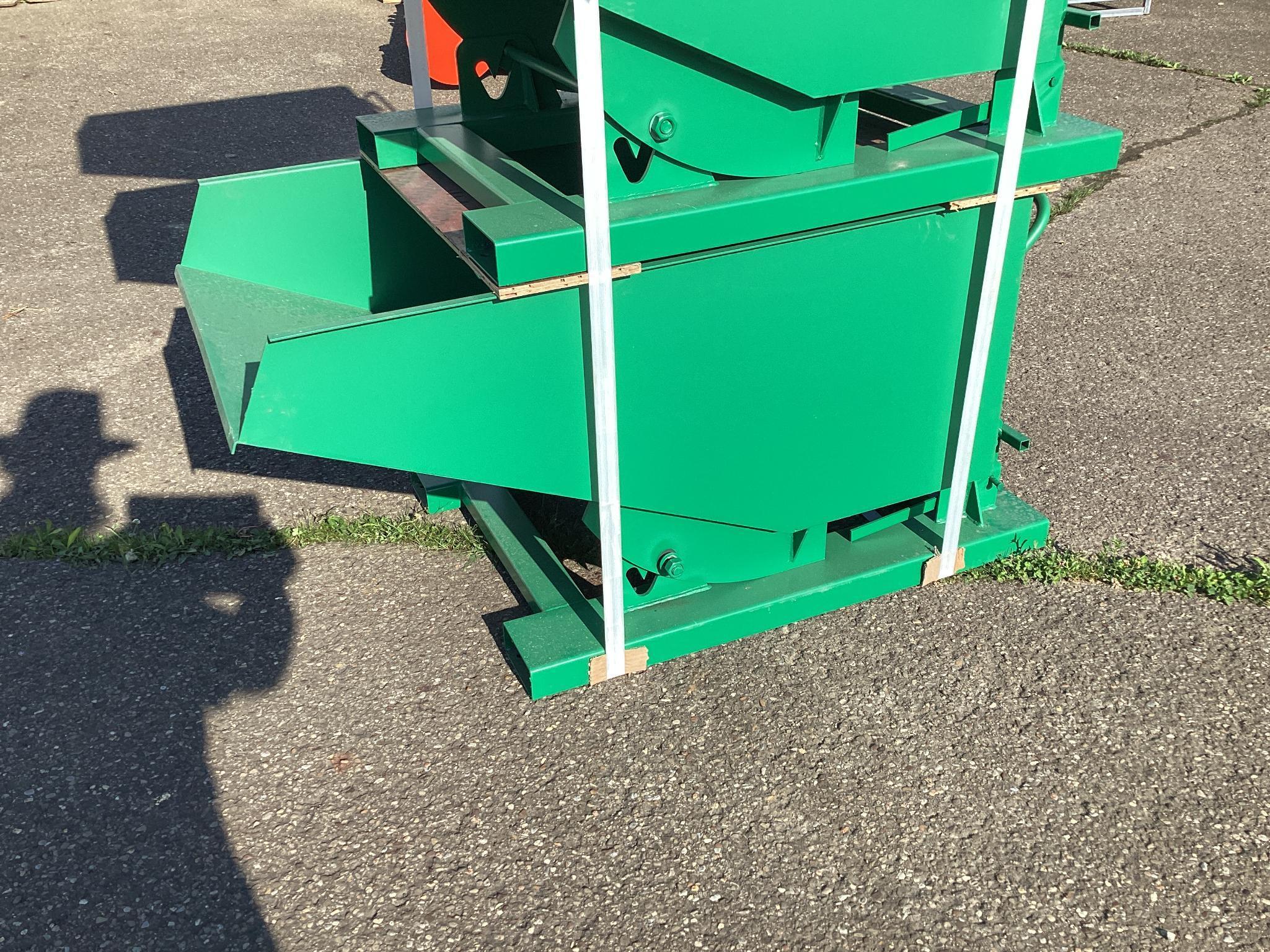 (Inv.184) New Unused EINGP Model TG50 Self Dumping Hopper, 0.5 Cubic Yard