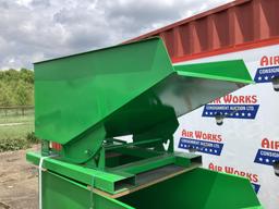 (Inv.44B) New Unused EINGP Model TG50 Self Dumping Hopper, 0.5 Cubic Yard