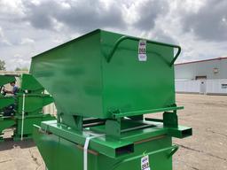 (Inv.44B) New Unused EINGP Model TG50 Self Dumping Hopper, 0.5 Cubic Yard