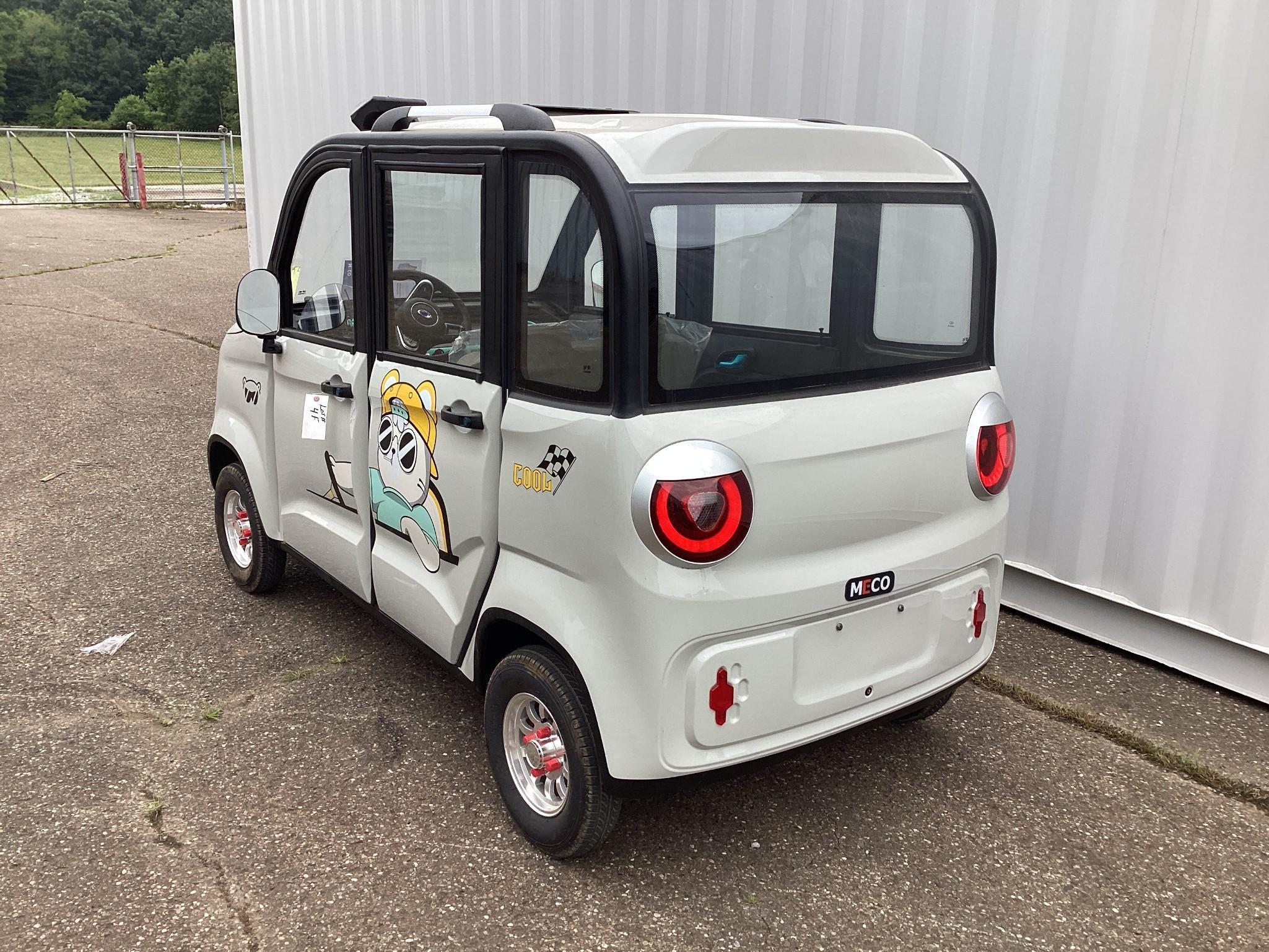 (Inv4F) New Unused Meco Model MF 4 Door Electric Vehicle