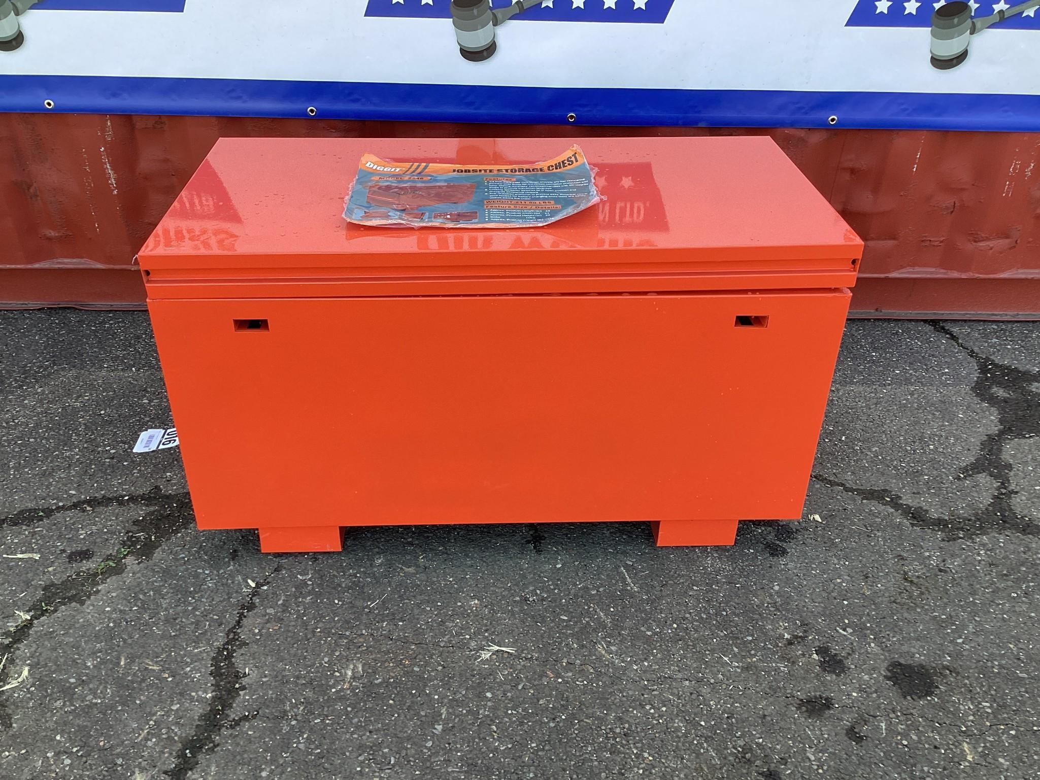 (Inv.79) New Unused Diggit Model D2248 Steel Tool Storage Chest