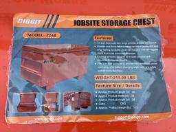 (Inv.79) New Unused Diggit Model D2248 Steel Tool Storage Chest