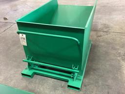New Unused EINGP Model TG50 Self Dumping Hopper, 0.5 Cubic Yard