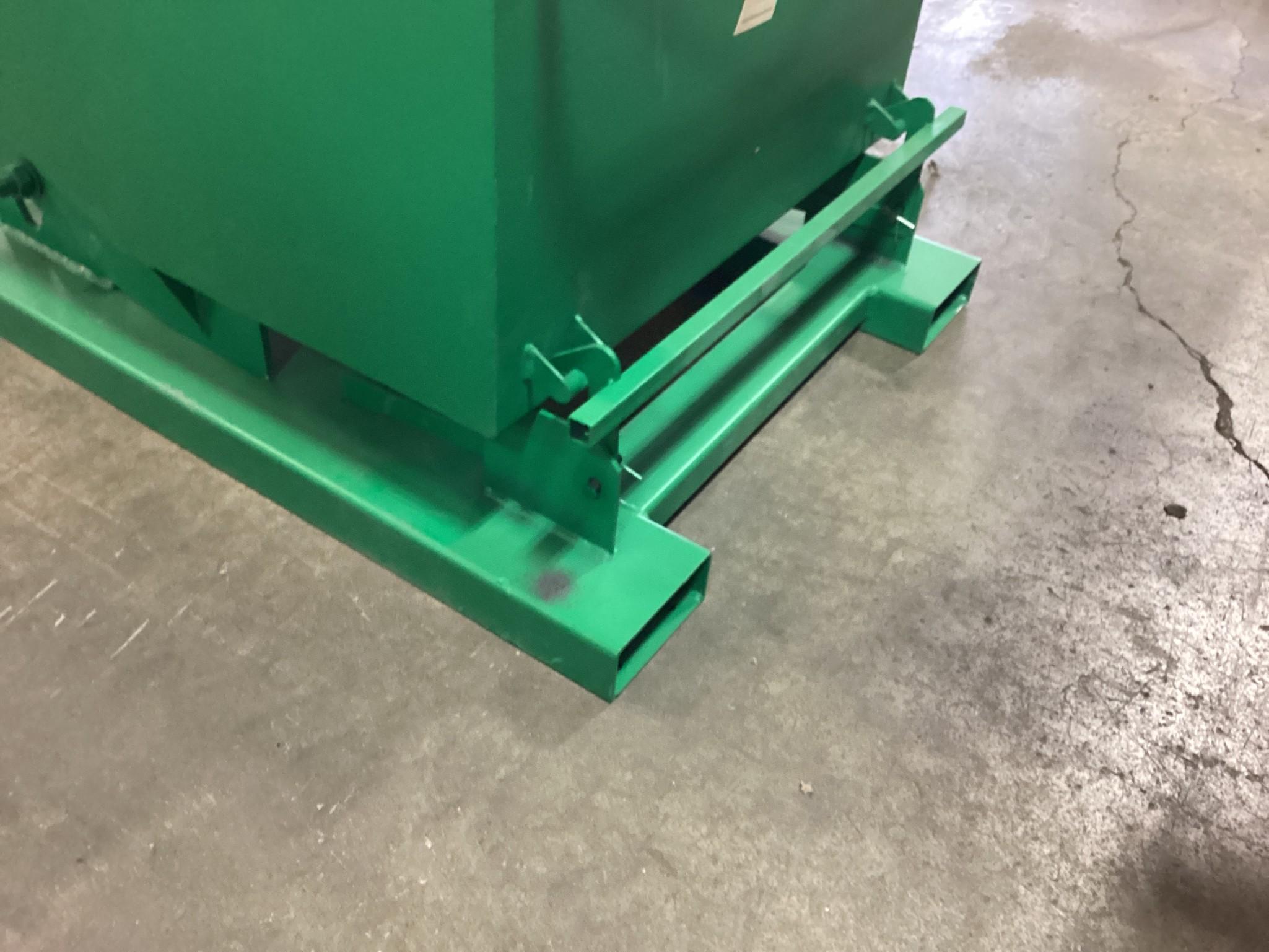 New Unused EINGP Model TG50 Self Dumping Hopper, 0.5 Cubic Yard
