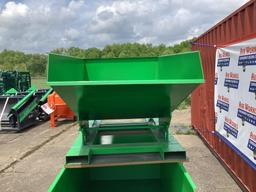 (Inv.94) New Unused EINGP Model TG50 Self Dumping Hopper, 0.5 Cubic Yard