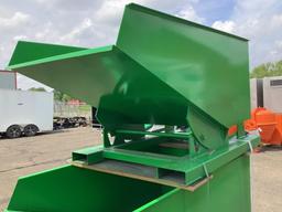 (Inv.94) New Unused EINGP Model TG50 Self Dumping Hopper, 0.5 Cubic Yard