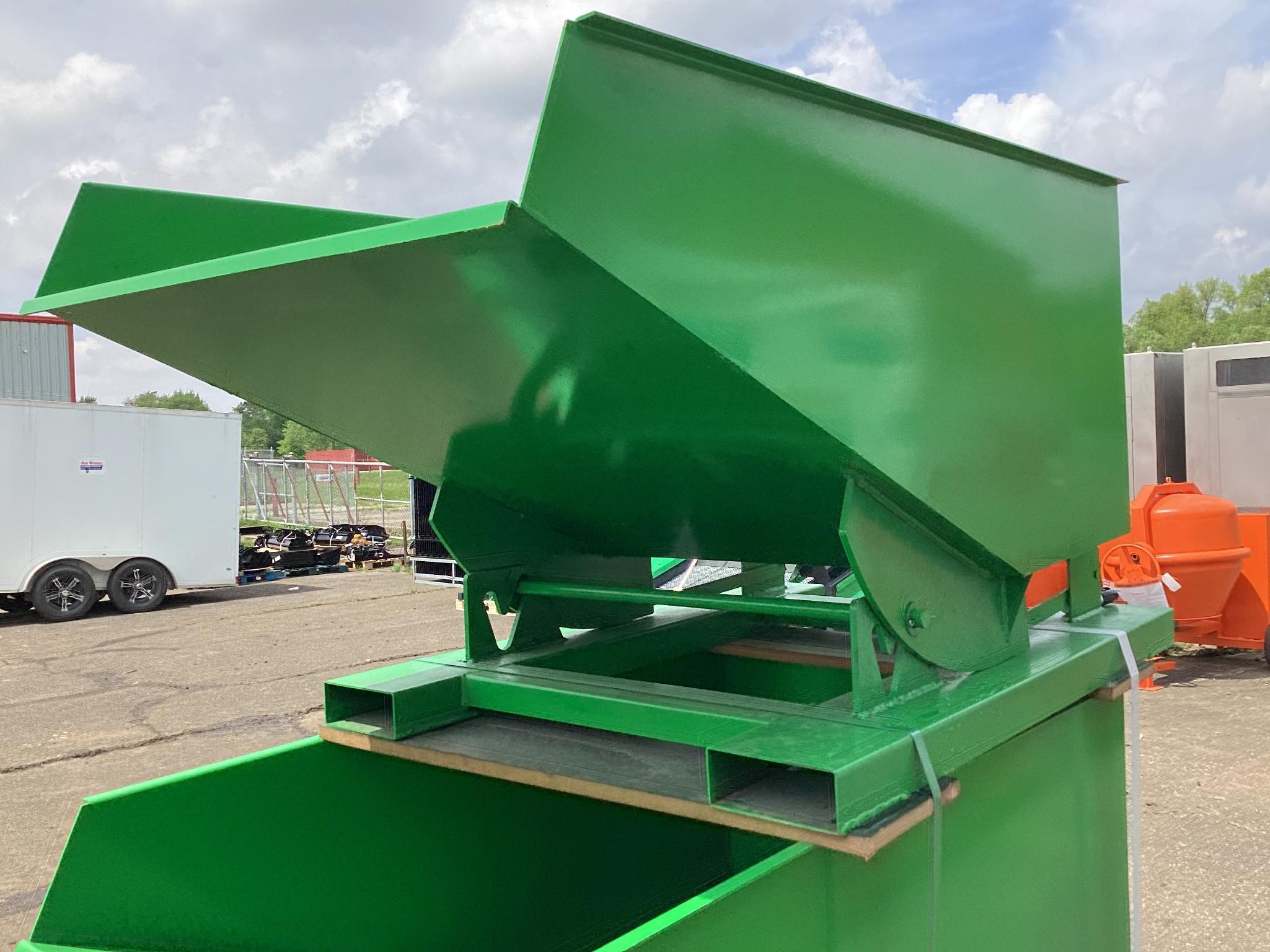 (Inv.94) New Unused EINGP Model TG50 Self Dumping Hopper, 0.5 Cubic Yard