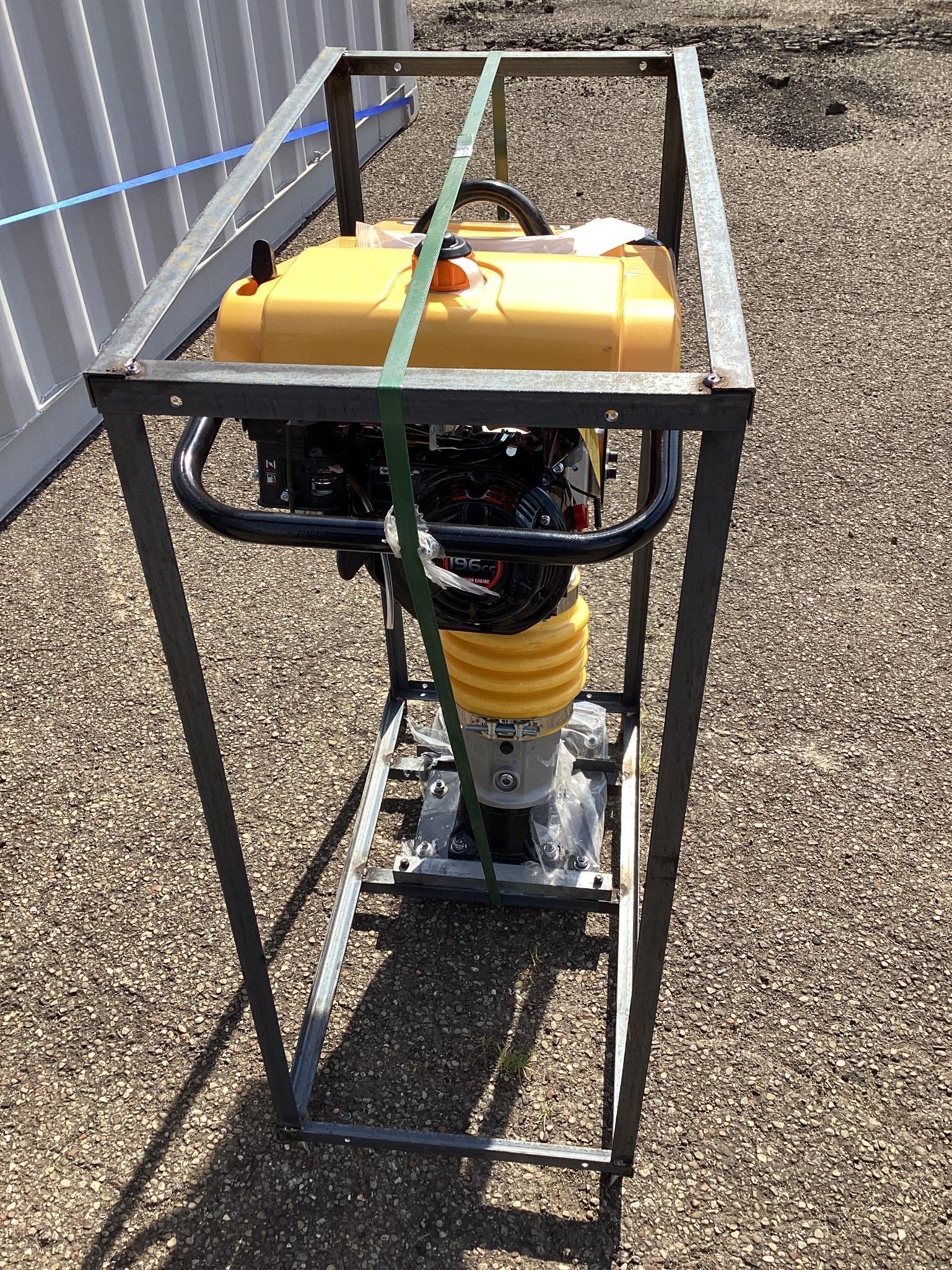 New Unused Fland Model FL80 Jumping Jack Tamper, 4 Hp Gas Engine