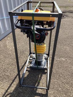 New Unused Fland Model FL80 Jumping Jack Tamper, 4 Hp Gas Engine