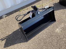 New Unused Miva 32" Hydraulic Tilt Bucket Mini Excavator Attachment