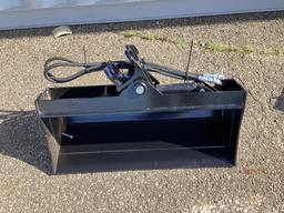 New Unused Miva 32" Hydraulic Tilt Bucket Mini Excavator Attachment