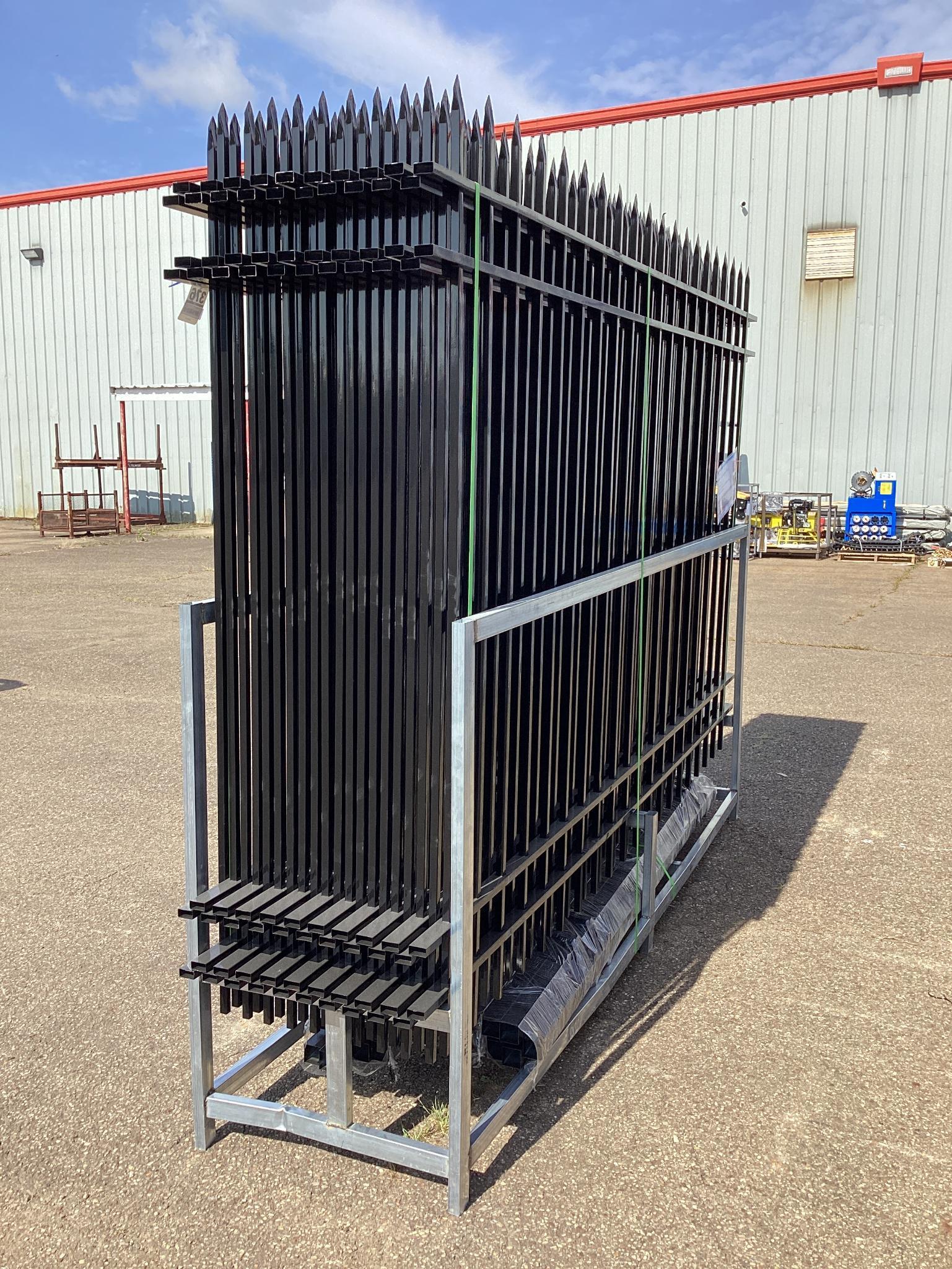 200 Ft. New Unused Fens Model FEN20 Galvanized Steel Fence